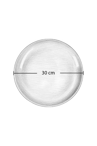 Ev Dekorasyonu - El Yapımı 30 Cm Dans Dekoratif Tabak