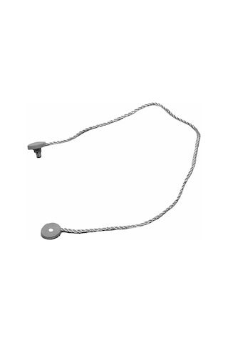 Kilitli İp Kuş Gözü Etiket İpi Gümüş Uzunluk 18 CM 500 Adet