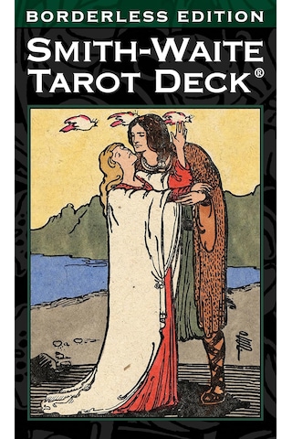 Smith-waite Tarot Borderless Edition Çerçevesiz Baskı Tarot Kartı Destesi