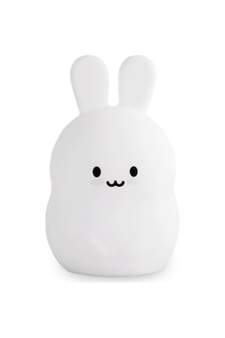 Suofeng Usb Şarjlı Kumanda Kontrollü Silikon Gece Lambası, Sıcak Beyaz + Yedi Renk, Çocuk Hediyesi, 0.35w Beyaz