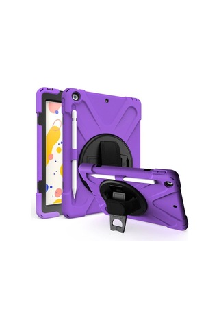 Apple iPad Uyumlu 5 Air 9.7 Kılıf Amazing Tablet Kapak - Mor