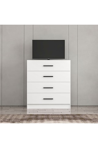 Kale Tv Çekmece Modül-beyaz