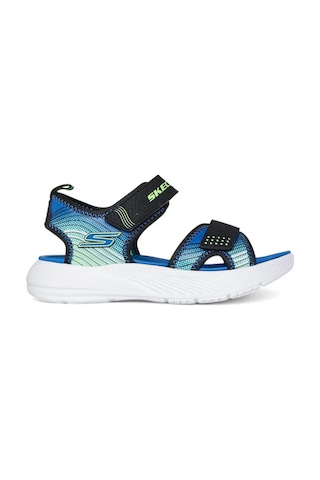 Skechers 407034l Bklm Microspec-splash Erkek Çocuk Sandalet Çok Renkli