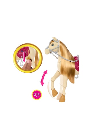 Hxj42 Ve Dansçı Atı - Mysteries: The Great Horse Chase Barbie
