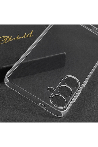 Noktaks - Samsung Galaxy S24 Plus Uyumlu - Kılıf Şeffaf Soft Slim Fitt Süper Silikon Kapak - Şeffaf