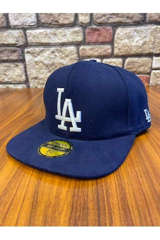 Hamze La Los Angeles Hiphop Snapback Rapper Baseball Drip Şapka Cap Lacivert