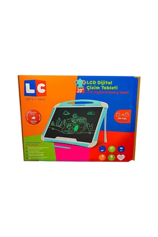 Let's Be Child 20 İnç Dijital Çizim Tableti Mavi
