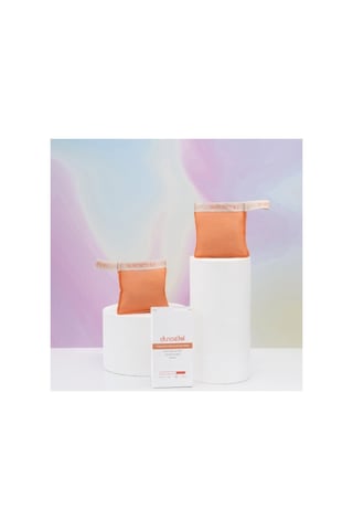 Hassas Ciltler İçin Yüz Kesesi - Floş İpek Peeling Eldiveni