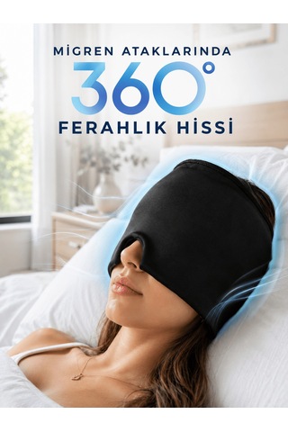 360 Jel Kompres Başlığı Soğuk Ve Sıcak Kullanıma Uygun Rahatlatı