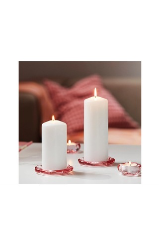 Ikea Bladfågel Tealight Mumluk, Pembe, 3 Cm
