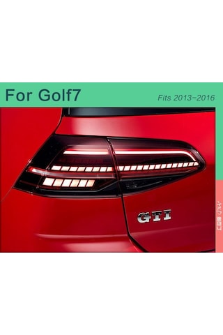Autogp Vw Golf 7 7,5 Stop Lambası Ledli Highline Model 2012 / 2020