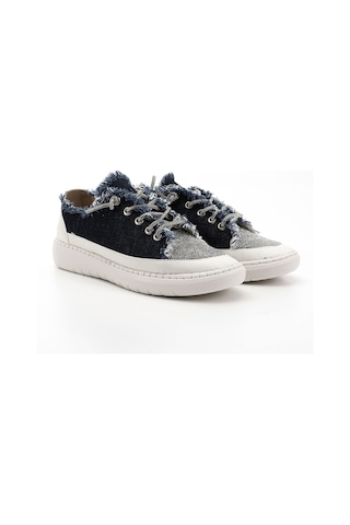Gönderi(R) Gönderi R Lacivert Kot Triko Taşlı Comfort Dolgu Taban Sneaker Lacivert