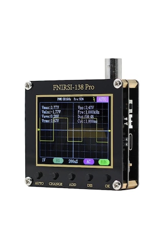 Fnırsı 138 Pro 200khz 2.5 Ms/s Dijital Mini Osiloskop