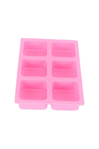 Shineyee Gıda Grubu Silikon Kalıp - 6 Hücreli Kare Ve Daire Şekli, Fırın Uyumlu, Çikolata/pasta/sabun Yapımı, -40 C/+230 C Isı Dayanıklı Diğer