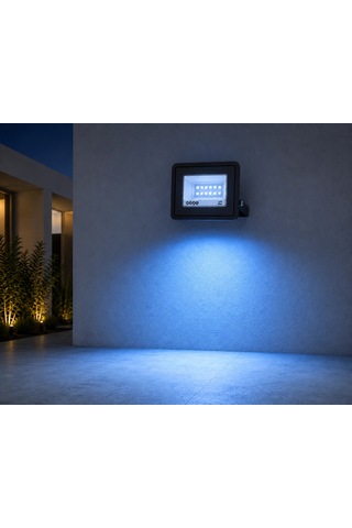 1 Adet Noas Yl70 1013 Ultra Slim 10w Led Projektör Mavi