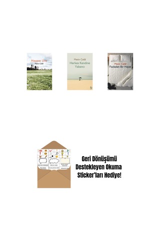 Hayatın Ucu + Herkes Kendine Yabancı + Fazladan Bir Hayat + Okuma Sticker'ları
