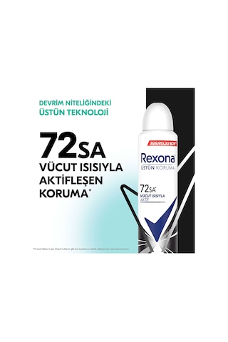 3 Adet Rexona Black & White Deodorant 200 Ml