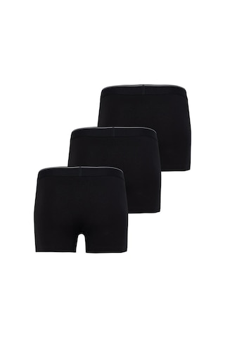 Blackspade Erkek Siyah Boxer Pamuklu 3'Lü Paket 9670