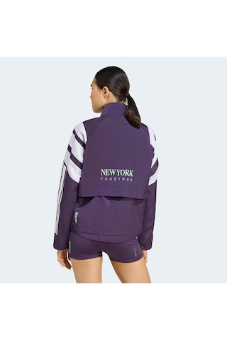 Adidas Adizero Nyc Kadın Mor Koşu Rüzgarlığı Jy6994