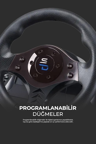 Subsonic Gs-750 Ps3/ps4/pc/xboxone/xbox360 Oyun Direksiyon Seti