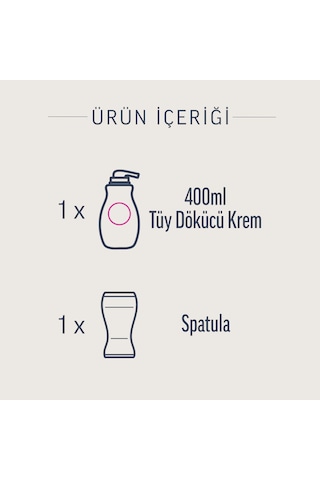 Veet Professional Tüm Ciltler için Tüy Dökücü Krem 400 ML