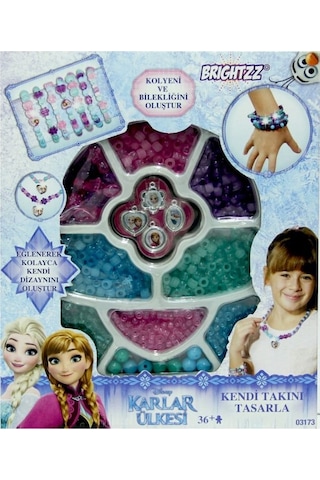 Frozen Boncuk Takı Seti Çok Renkli
