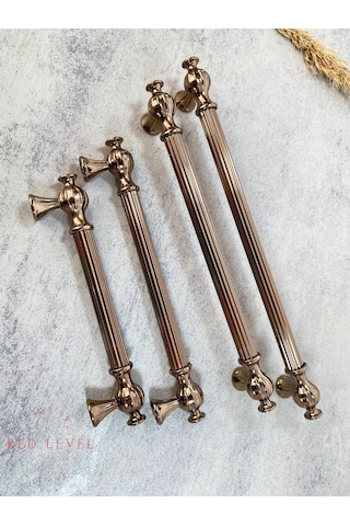 Hitit 128 Mm Bronz Modern Metal Kulp Modelleri Lüks Country Mutfak Dolap Çekmece Mobilya Kulbu Bronz