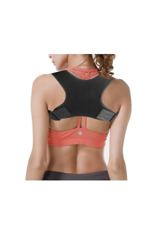 Unisex Siyah Sırtlık Posturex Dik Duruş Korsesi