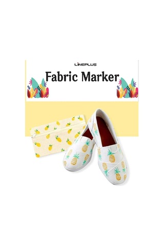 Tekstil Kumaş Kalemi Markörü 8 li Keçeli Kalem Fabric Marker Tekstil Markörü 8 Renk 1 Paket