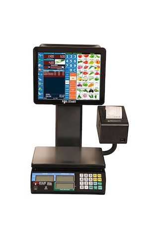 Barkod Sistemi Pos Terazi Yıldız Set