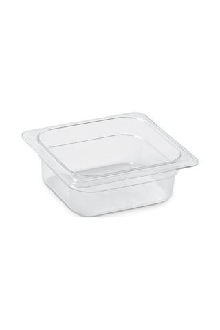 Plastport Kırılmaz Şeffaf Gastronom Küvet 1 6-65 Çok Renkli