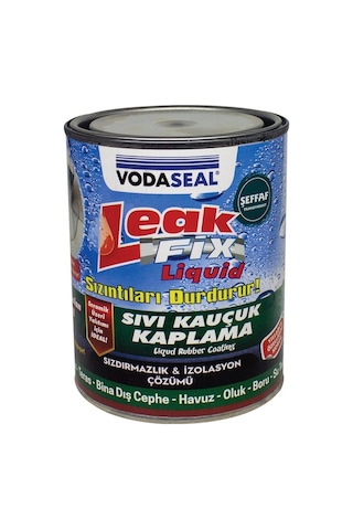 Vodaseal Leak Fix Liquid Sıvı Kauçuk Kaplama 700 Şeffaf