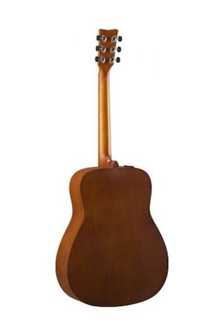 Yamaha Fx400sb Elektro Akustik Gitar Smoky Black