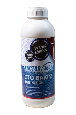 Factor360 Vernik Sökücü 1 Litre