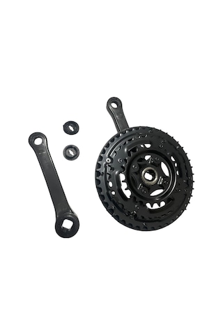 Bisiklet 3'lü Aynakol Takımı Karbon Görünümlü 24/34/42