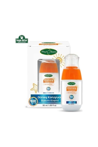 Phytoflora Güneş Kremi Spf 50+ - Leke Karşıtı Ve Yüksek Koruma 50 Ml