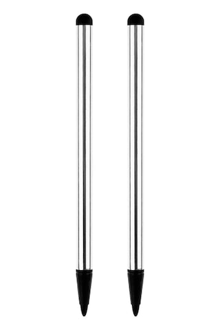 Cbtx Pürüzsüz Yazma Fonksiyonlu Dokunmatik Ekran Stylus Kalem 2 Adet Gümüş