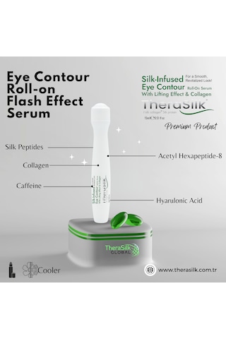 Therasilk Göz Çevresi İpek Proteinli Roll-on Serum With Lifting Effect & Collagen