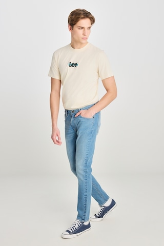 Lee Luke Normal Bel Dar Paça Pamuklu Esnek Erkek Denim Pantolon L71900057318 Mavi