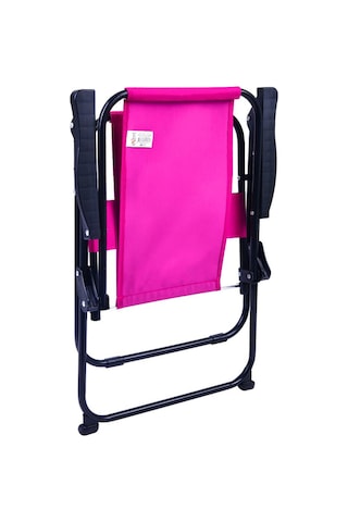 Exent Rainbow Unicorn 2-6 Yaş Lüx Çocuk Piknik Sandalyesi-mini Kamp Sandalyesi-pembe Çok Renkli