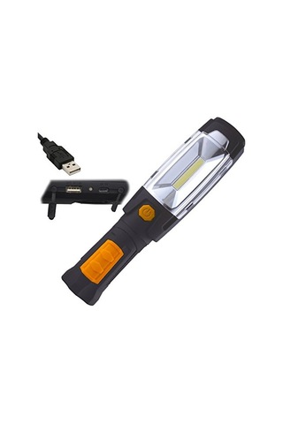 28055 Usb Şarjlı Cob Led Çalışma Lambası