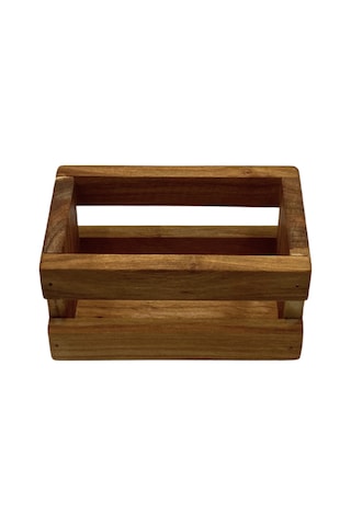 Ahşap Doğal 2li Yağdanlık Ve Baharatlık Altı Kiraz 1 Adet Ahşap