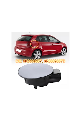 Yakıt Gaz Deposu Kapağı Kapak Kapak Kapak Tank Kapağı Vw Polo 20112019 İçin Uyumlu 6r0809857d 6r0809857 Dış Parçalar Tank Kapakları