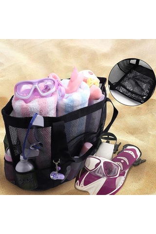 Beyaz Yogodlns Yaz Siyah Örgü Tote Çanta Kadınlar Için Dokuma Hollow Plaj Çantası Taşınabilir Depolama Çanta Plaj Çantası 58363285 Beyaz