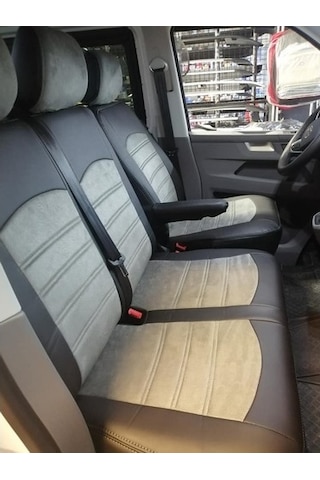 Volkswagen Transporter 5+1 Araca Özel Oto Koltuk Kılıfı (550406317)