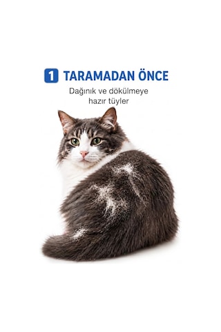Büro Ev Ofis Evcil Pet Hayvanı Kedi Köpek İçin Metal Uçlu Tüy Toplama Tarağı
