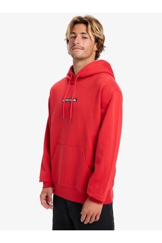 Quiksilver Quıksılver Dna Hoodıe Salsa - Solid Erkek Sweatshırt Eqyft05121-rzm0 Kırmızı