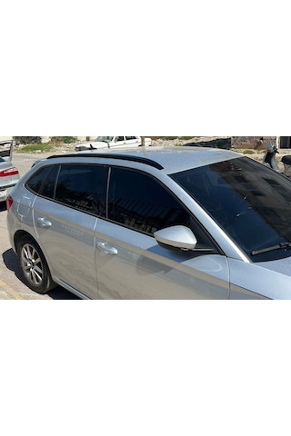 Skoda Scala 2019 Sonrası Tavan Çıtası Parlak Siyah