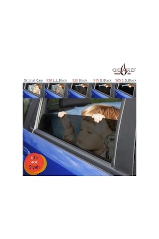 Guard Gt-100 1 Ply Çizilmez 100 Cm X 60 Mt %35 L.Black Cam Filmi