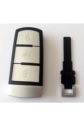 Gma Keys Volkswagen Passat Uyumlu Smart Kumanda Kabı Anahtar Kabı 3 Buton